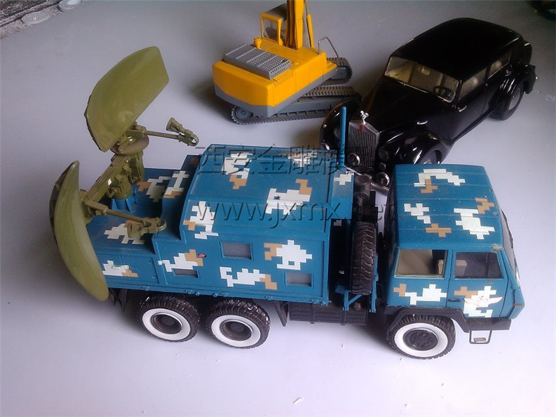 军事雷达车,军事模型